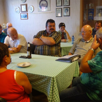 In der Versammlung gab es eine rege Diskussion