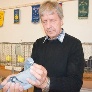 Sonderrichter Rainer Redel bei der Bewertung