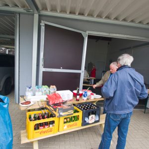 für Essen und Trinken hatte Martin reichlich vorgesorgt