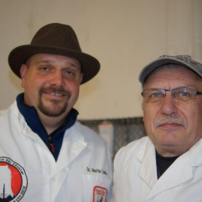 Dr. Martin Linde und Dieter Kuhr